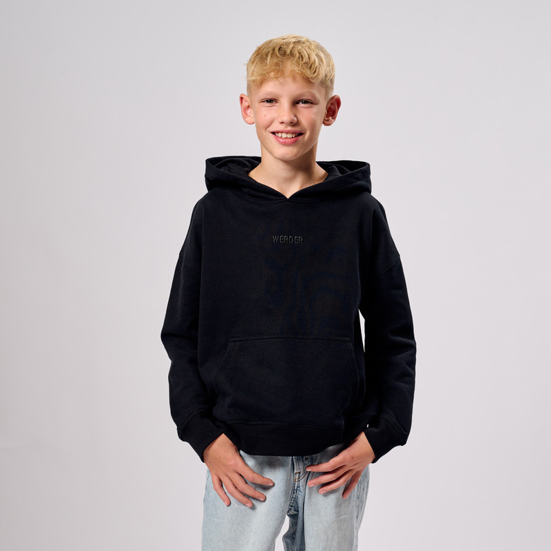 GOTS IC Teens Hoodie schwarz