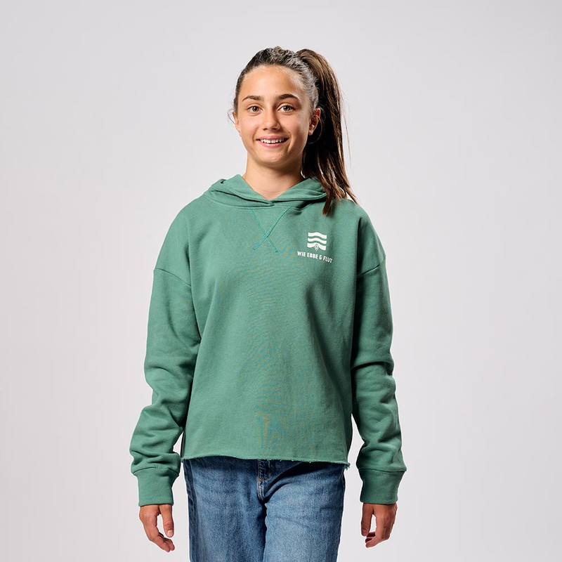 GOTS Teens Hoodie Wellen