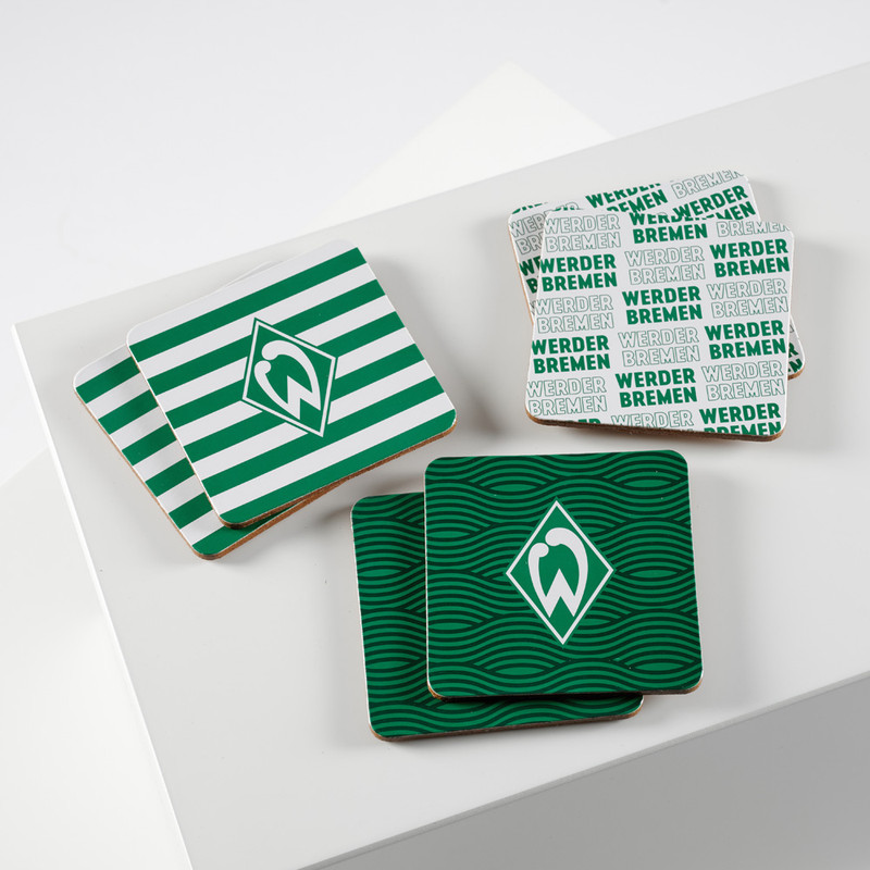 Werder Bremen Coasters 6-Piece Set