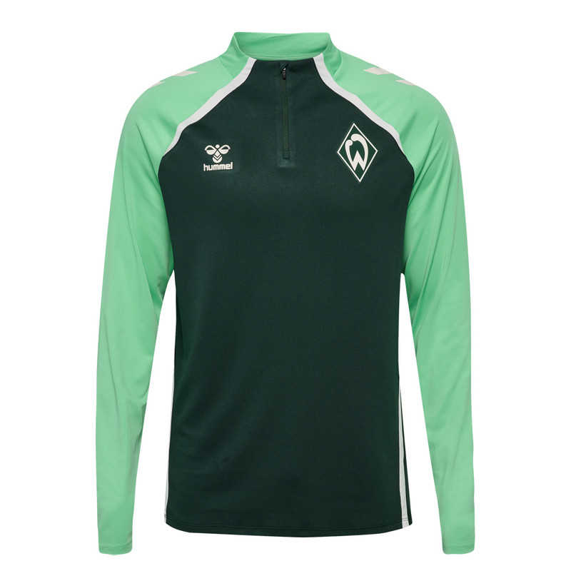 Half Zip Shirt Hummel Grün