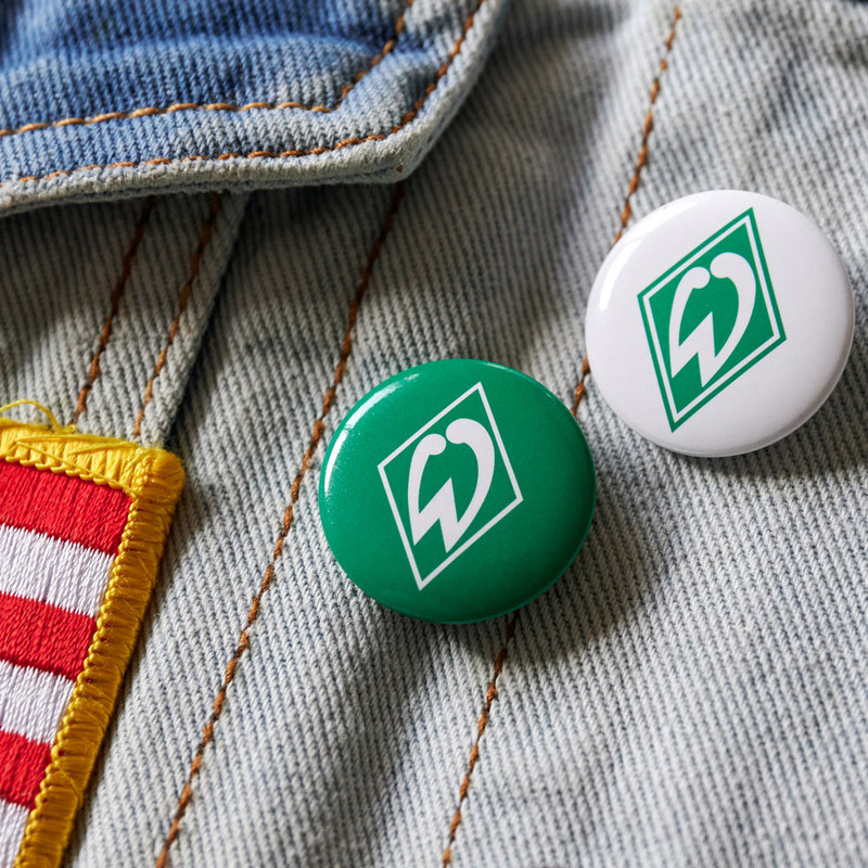 Werder Bremen Mini-Buttons 2-Pack
