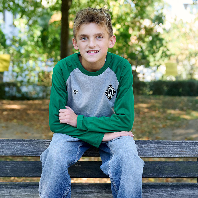 Kinder Shirt Hummel Grau