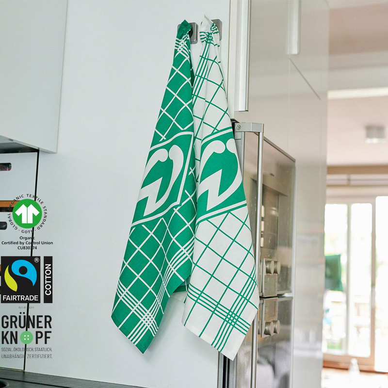 GOTS Geschirrtuch 2er-Set