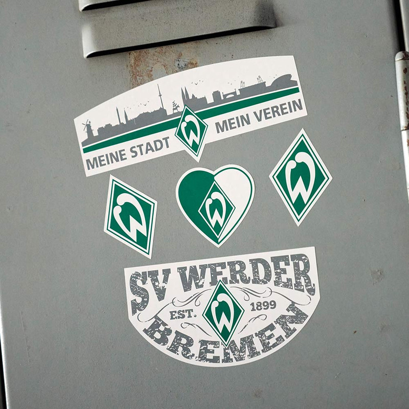 Aufkleber-Set Motive 5tlg.