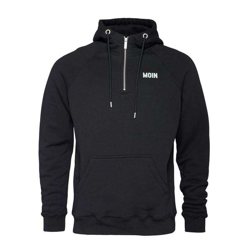 Hoodie Halfzip Moin
