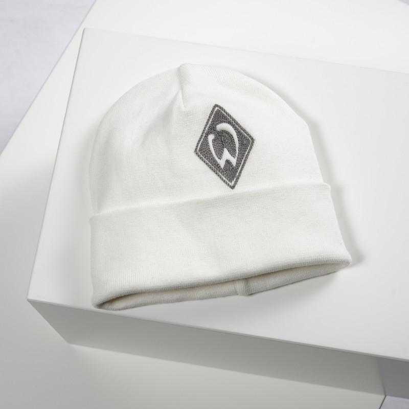 Werder Bremen Organic Cotton Beanie — Grey Romb