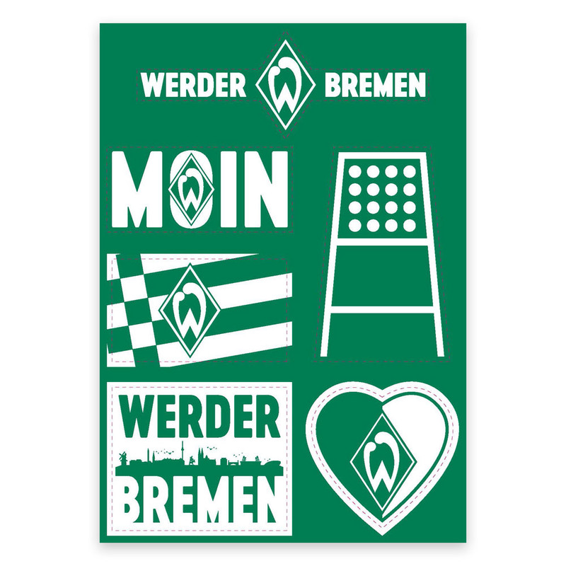 Werder Bremen Sticker Card | Fan Essentials