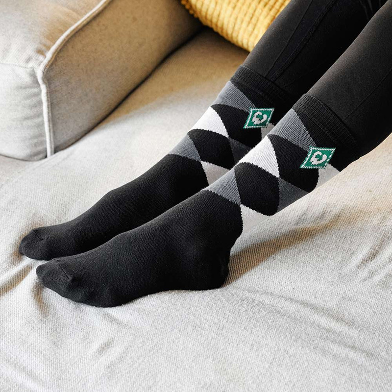 Business Socke Raute 2er-Set