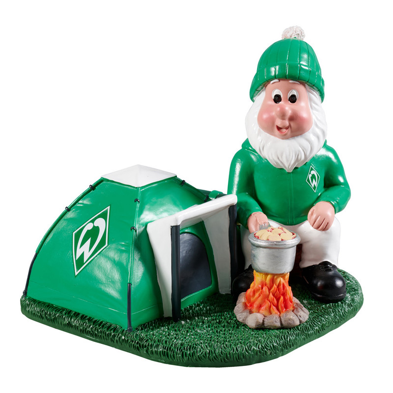 Werder Bremen Gartenzwerg Fan Decor — Hand-Painted Figurine