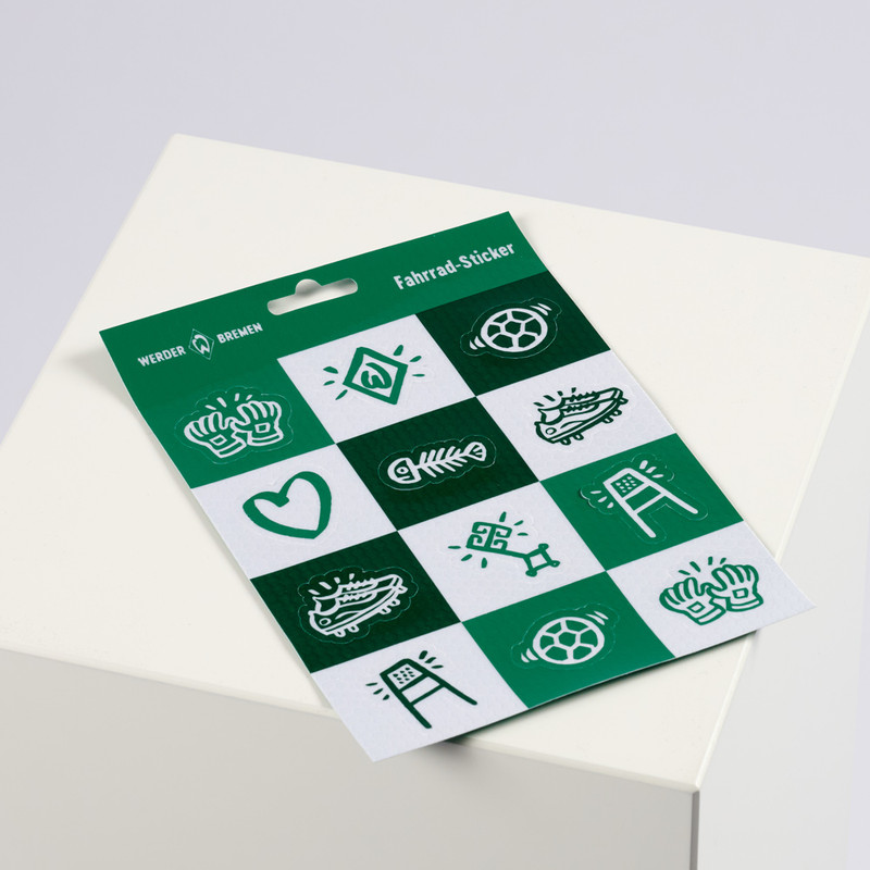 Werder Bremen Reflective Icon Sticker Set