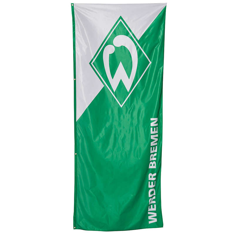 Werder Bremen Hissfahne Flag — Green and White Design