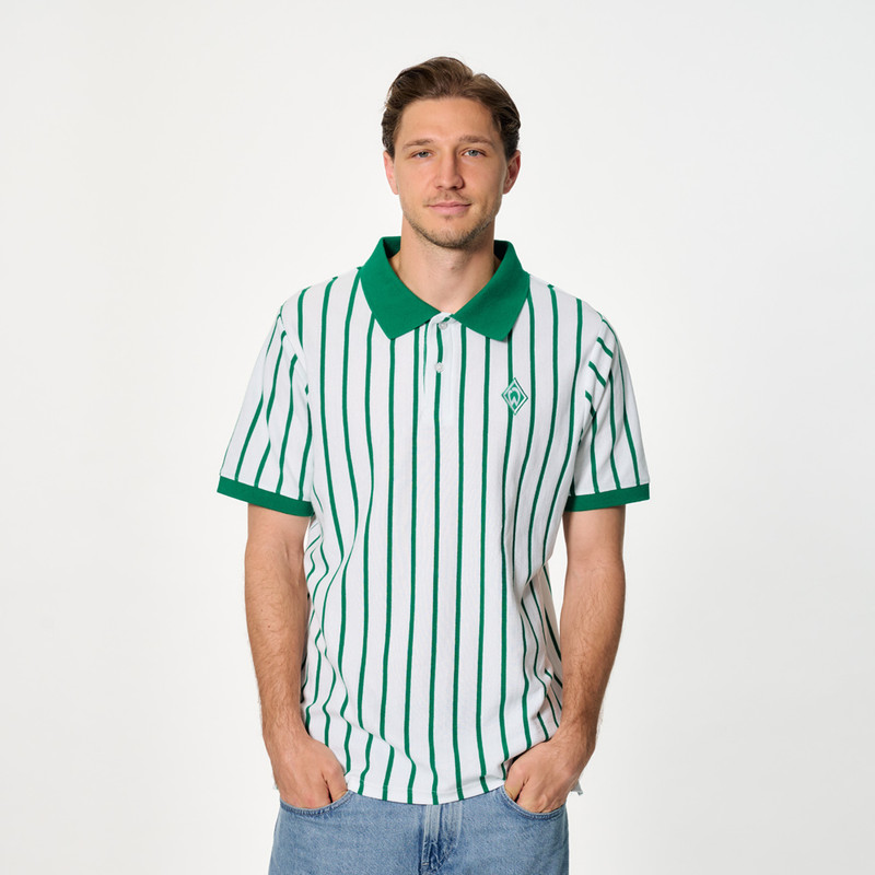 Werder Bremen GOTS Polo Shirt — Retro Design