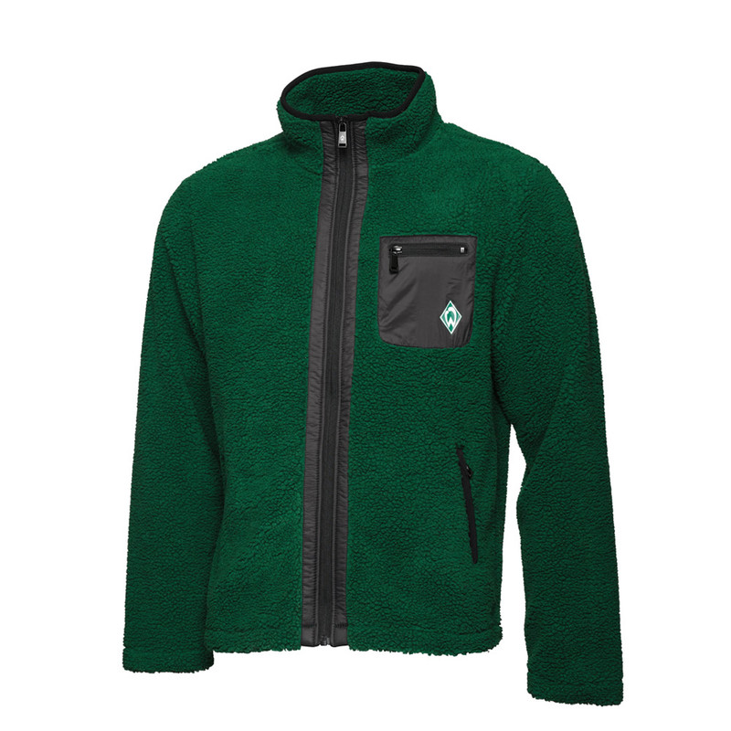 Werder Bremen Fleece Jacket — 100% Cotton
