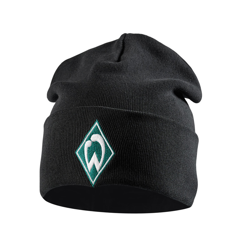 GOTS Mütze Raute schwarz