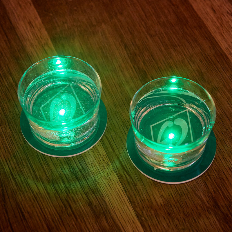 Werder Bremen LED Coasters 2-Pack