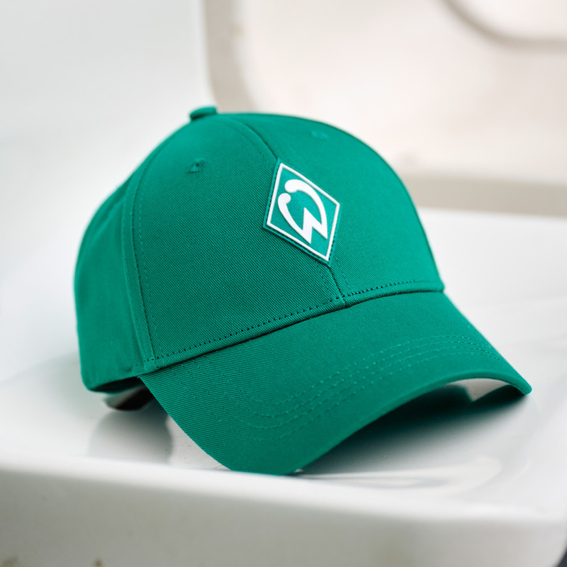 Werder Bremen Cap Raute Grün — Organic Cotton