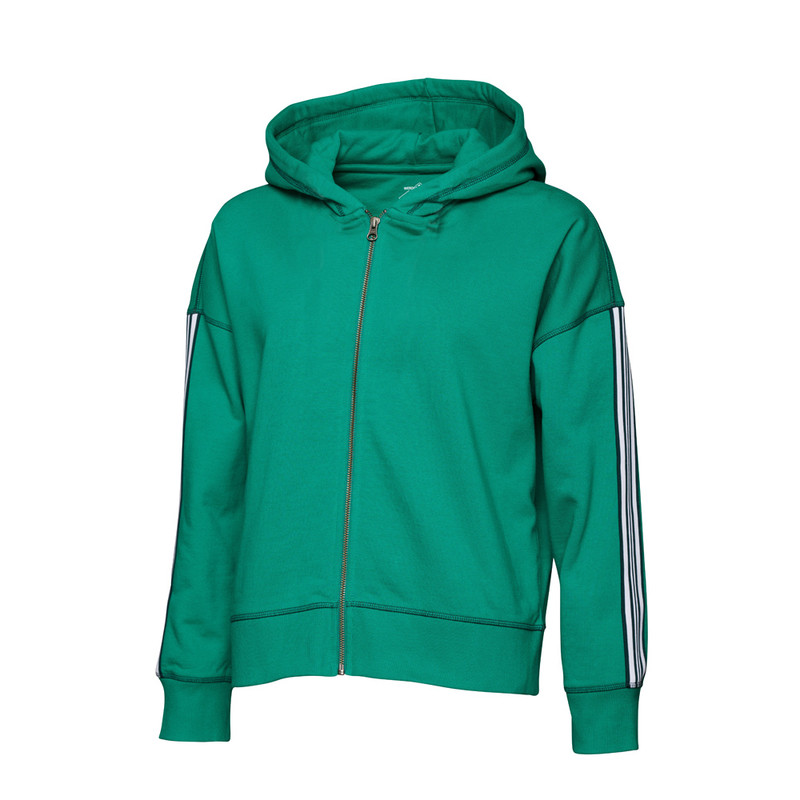 GOTS IC Teens Sweatjacke grün