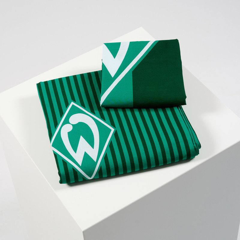 Werder Bremen GOTS Striped Reversible Bedding