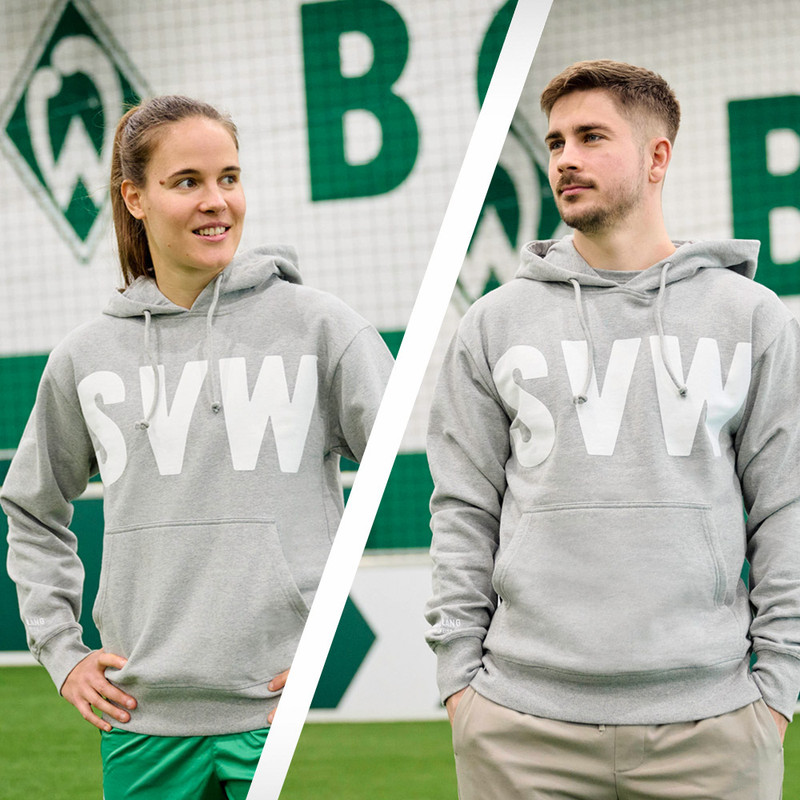 Werder Bremen GOTS Hoodie — Fairtrade & Organic