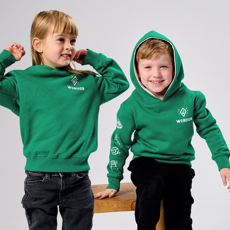 GOTS Kinder Hoodie Logos