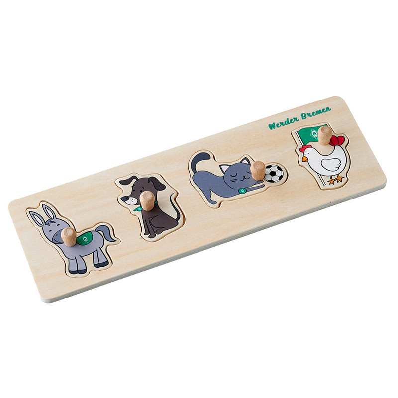 Werder Bremen City Musicians Wooden Puzzle