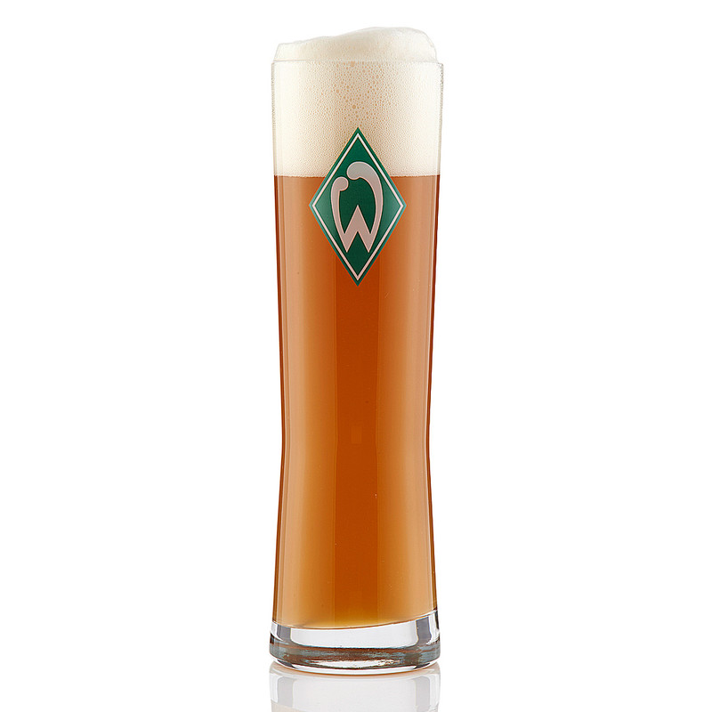 Werder Bremen Weizenbierglas "Raute" — Drinkware & Bar Accessories
