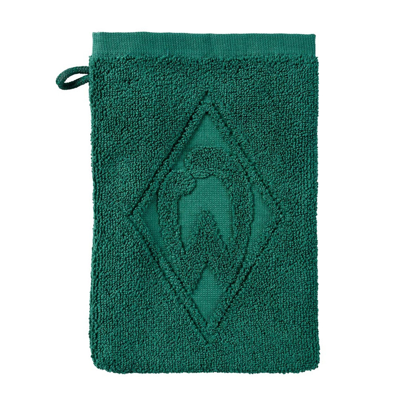 GOTS Waschhandschuh Raute