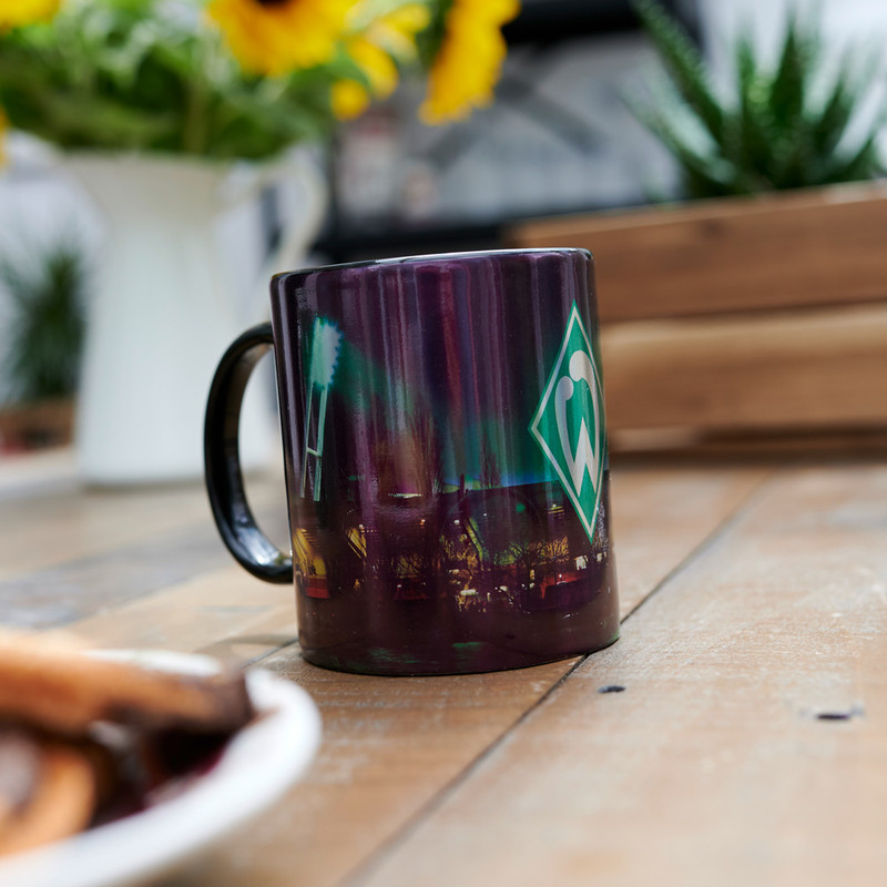 Werder Bremen Metallic Stadium Retro Design Drinkware